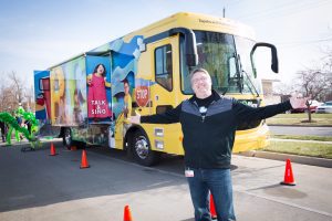 Michael Perkins and the Learn and Play Bus